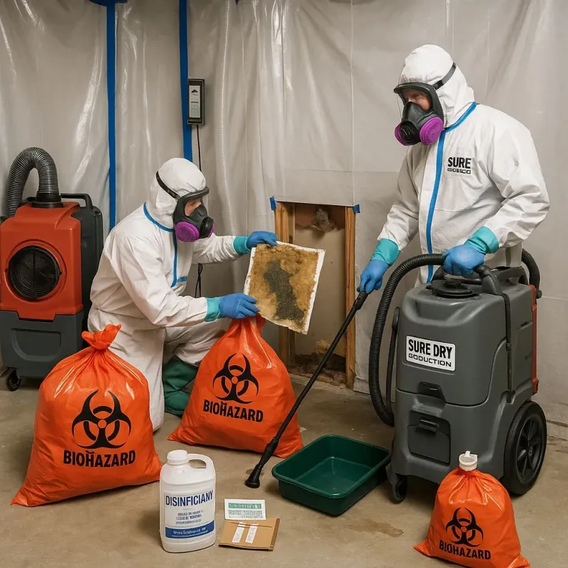 Contaminated Water Handling Protocols process in Marina, CA