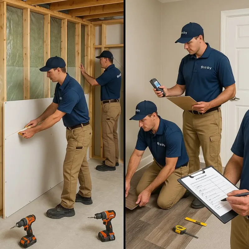 Repairs and Reconstruction process in Marina, CA